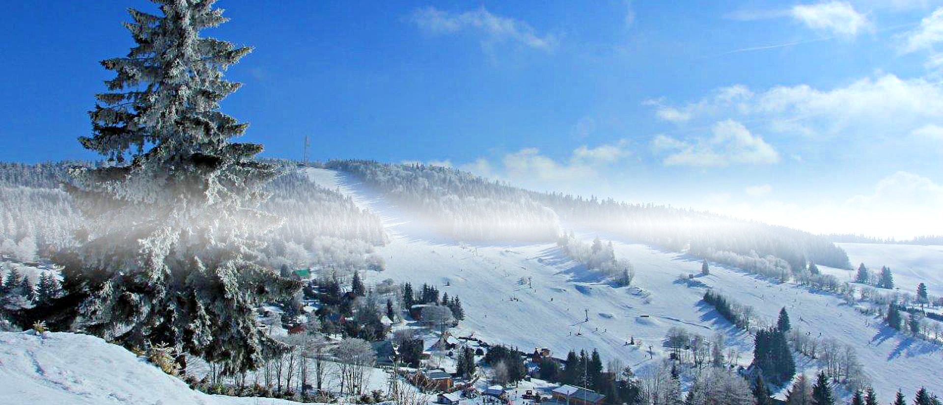 Čenkovice SKI areál pod Bukovou horou v Orlických horách